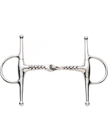 Korsteel Full Cheek Corkscrew Snaffle